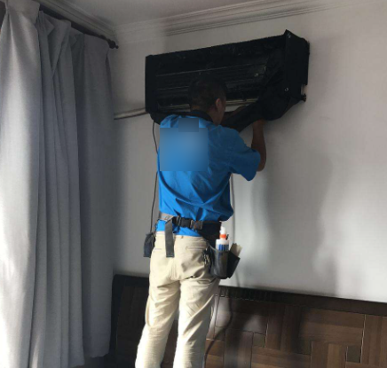 家用壁挂式空调拆机案例